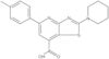 5-(4-Methylphenyl)-2-(1-piperidinyl)thiazolo[4,5-b]pyridine-7-carboxylic acid