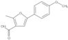 5-(4-Methoxyphenyl)-2-methyl-3-furancarboxylic acid