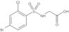 N-[(4-Bromo-2-chlorophenyl)sulfonyl]glycine