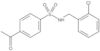 4-Acetyl-N-[(2-chlorophenyl)methyl]benzenesulfonamide