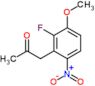 1-(2-Fluoro-3-methoxy-6-nitrophenyl)-2-propanone