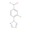 1H-1,2,4-Triazole, 1-(2-fluoro-4-nitrophenyl)-