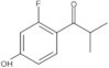 1-(2-Fluoro-4-hydroxyphenyl)-2-methyl-1-propanone