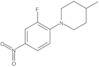 1-(2-Fluoro-4-nitrophenyl)-4-methylpiperidine