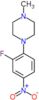 1-(2-fluoro-4-nitrophenyl)-4-methylpiperazine
