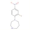 1H-1,4-Diazepine, 1-(2-fluoro-4-nitrophenyl)hexahydro-