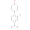 4-Piperidinol, 1-(2-fluoro-4-nitrophenyl)-