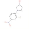 3-Pyrrolidinol, 1-(2-fluoro-4-nitrophenyl)-