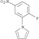 1H-Pyrrole,1-(2-fluoro-5-nitrophenyl)-