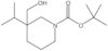 1-Piperidinecarboxylic acid, 3-(hydroxymethyl)-3-(1-methylethyl)-, 1,1-dimethylethyl ester