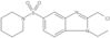 2-(Chloromethyl)-1-ethyl-5-(1-piperidinylsulfonyl)-1H-benzimidazole
