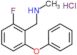 1-(2-fluoro-6-phenoxy-phenyl)-N-methyl-methanamine hydrochloride