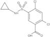 Benzoic acid, 2,4-dichloro-5-[(cyclopropylamino)sulfonyl]-