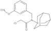 2-Chloro-N-[(3-methoxyphenyl)methyl]-N-tricyclo[3.3.1.1<sup>3,7</sup>]dec-1-ylacetamide