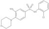 3-Amino-N-(2-chlorophenyl)-4-(4-morpholinyl)benzenesulfonamide