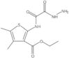 Ethyl 2-[(2-hydrazinyl-2-oxoacetyl)amino]-4,5-dimethyl-3-thiophenecarboxylate