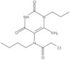 N-(6-Amino-1,2,3,4-tetrahydro-2,4-dioxo-1-propyl-5-pyrimidinyl)-N-butyl-2-chloroacetamide