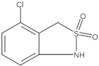 2,1-Benzisothiazole, 4-chloro-1,3-dihydro-, 2,2-dioxide