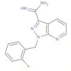 1H-Pyrazolo[3,4-b]pyridine-3-carboximidamide,1-[(2-fluorophenyl)methyl]-