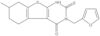 3-(2-Furanylmethyl)-2,3,5,6,7,8-hexahydro-7-methyl-2-thioxo[1]benzothieno[2,3-d]pyrimidin-4(1H)-one