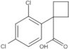 Cyclobutanecarboxylic acid, 1-(2,4-dichlorophenyl)-