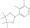 Pyridine, 2-fluoro-3-methyl-4-(4,4,5,5-tetramethyl-1,3,2-dioxaborolan-2-yl)-