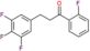 1-(2-fluorophenyl)-3-(3,4,5-trifluorophenyl)propan-1-one