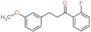 1-(2-fluorophenyl)-3-(3-methoxyphenyl)propan-1-one