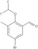 5-Bromo-2-(difluoromethoxy)-3-methylbenzaldehyde