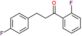 1-(2-fluorophenyl)-3-(4-fluorophenyl)propan-1-one