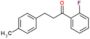 1-(2-fluorophenyl)-3-(p-tolyl)propan-1-one