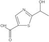 5-Thiazolecarboxylic acid, 2-(1-hydroxyethyl)-