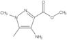 1H-Pyrazole-3-carboxylic acid, 4-amino-1,5-dimethyl-, methyl ester
