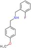 1-(2-fluorophenyl)-N-(4-methoxybenzyl)methanamine