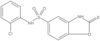 N-(2-Chlorophenyl)-2,3-dihydro-2-thioxo-5-benzoxazolesulfonamide