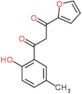 1-(furan-2-yl)-3-(2-hydroxy-5-methylphenyl)propane-1,3-dione