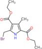 diethyl 5-(bromomethyl)-3-methyl-1H-pyrrole-2,4-dicarboxylate