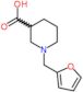 1-(furan-2-ylmethyl)piperidine-3-carboxylic acid