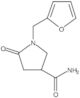 1-(2-Furanylmethyl)-5-oxo-3-pyrrolidinecarboxamide