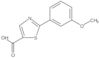 5-Thiazolecarboxylic acid, 2-(3-methoxyphenyl)-