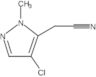 4-Chloro-1-methyl-1H-pyrazole-5-acetonitrile