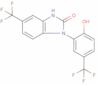 1,3-Diidro-1-[2-hidroxi-5-(trifluorometil)fenil]-5-(trifluorometil)-2H-benzimidazol-2-ona