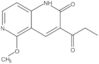 5-Methoxy-3-(1-oxopropyl)-1,6-naphthyridin-2(1H)-one