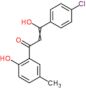 3-(4-chlorophenyl)-3-hydroxy-1-(2-hydroxy-5-methylphenyl)prop-2-en-1-one