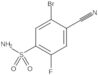 Benzenesulfonamide, 5-bromo-4-cyano-2-fluoro-