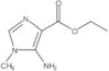 1H-Imidazole-4-carboxylic acid, 5-amino-1-methyl-, ethyl ester