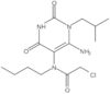 N-[6-Amino-1,2,3,4-tetrahydro-1-(2-methylpropyl)-2,4-dioxo-5-pyrimidinyl]-N-butyl-2-chloroacetamide