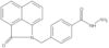 4-[(2-Oxobenz[cd]indol-1(2H)-yl)methyl]benzoic acid hydrazide