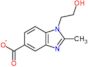 1-(2-hydroxyethyl)-2-methyl-1H-benzimidazole-5-carboxylate