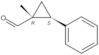 Cyclopropanecarboxaldehyde, 1-methyl-2-phenyl-, trans-